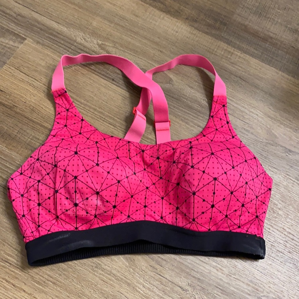 Red VS sports bra